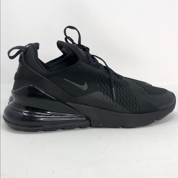 Nike Air Max 270 Triple Black AH8050-005 Men’s Running Sneakers - Size 11.5 - Picture 10 of 12
